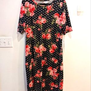 LuLaRoe Julia Dress 3X NWT